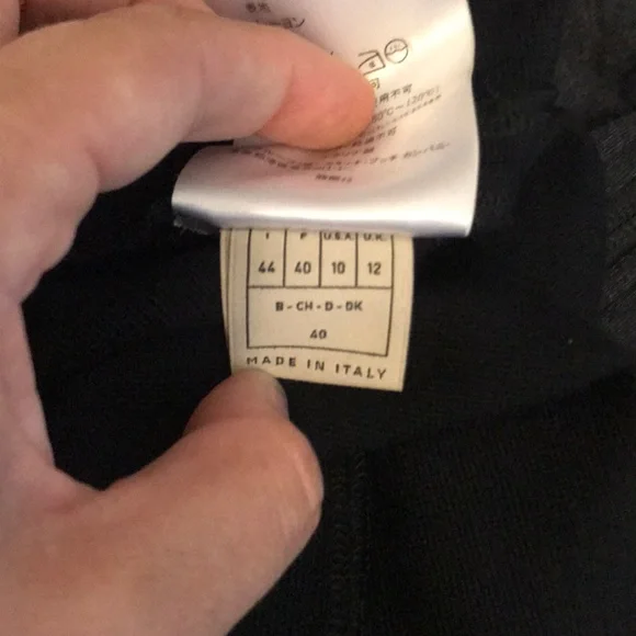 Emilio Pucci Black Pants with Gold Accents - Picture 7 of 8